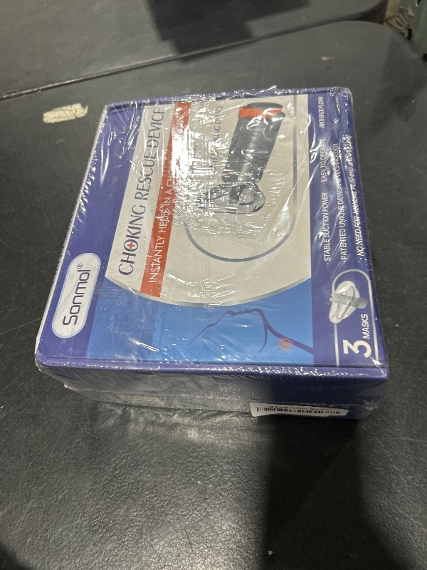 Photo 1 of Sonmol Automatic Choking Rescue Device for Kids and Adults with 3 Masks | Portable Anti Choking Device Strong Suction Home Emergency Kit | First Aid Airway Assist Device Heimlich Maneuver Device