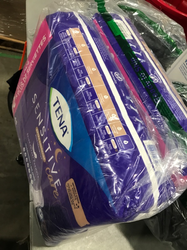 Photo 1 of TENA Sensitive Care Incontinence Pads, Bladder Control, Postpartum for Women, Overnight Absorbency, Extra Coverage, 135 Count