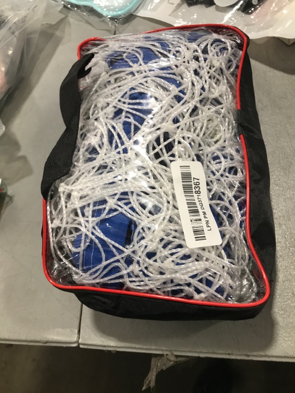 Photo 1 of WUBOECE Pool Volleyball Net Replacement 15X3 Ft Extended Length 15Ft-26Ft Adjustable with Heavy Duty Steel Buckle Upgraded Waterproof & Durable Nylon Straps for Swimming (Net Only)