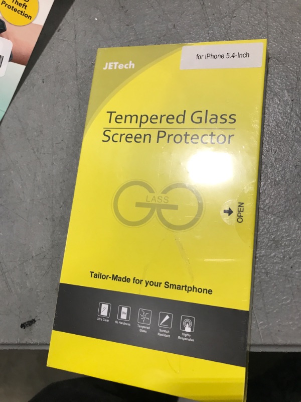 Photo 1 of JETech Full Coverage Screen Protector for Google Pixel 8 Pro with Camera Lens Protector, Tempered Glass Film, Easy Installation Tool, Fingerprint ID Compatible, HD Clear, 2-Pack Each