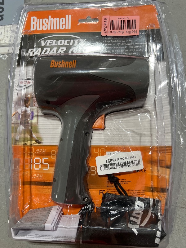 Photo 1 of Bushnell Velocity Speed Gun - Accurate Handheld Radar for Sports, Racing, and Traffic Monitoring