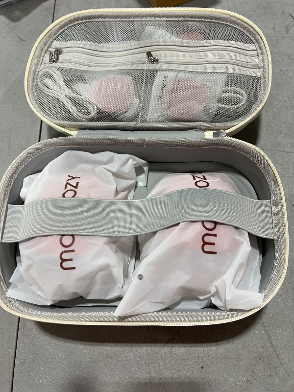 Photo 1 of Momcozy Breast Pump Hands Free Upgraded Mobile Flow | M9, App Discreet Control with Personalized Multi-Modes & 15 Levels, Wearable Breast Pump 24mm, 2 Pack Cozy Red