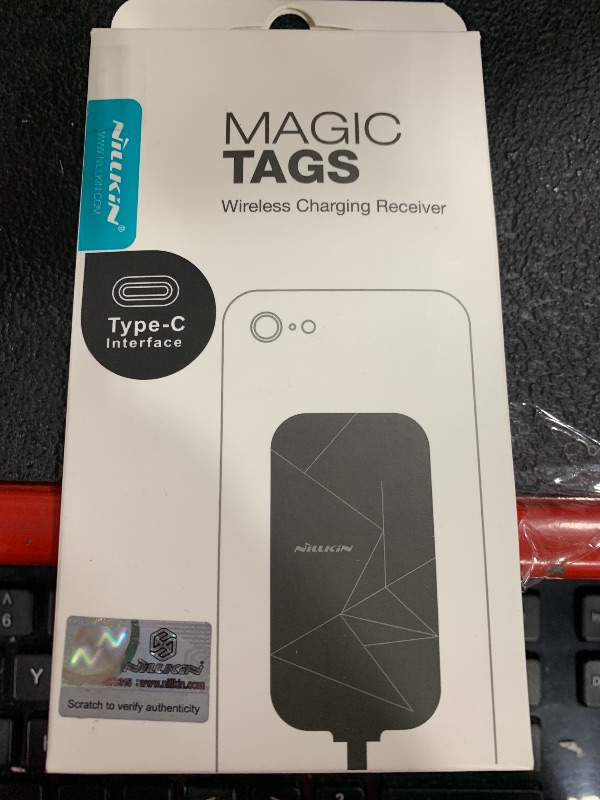 Photo 1 of Nillkin Wireless Charging Receiver and Adapter, Qi Wireless Charger Receiver Module for Google Pixel 3A XL, Samsung Galaxy A13/A14/A15/A42, LG and Other USB C Phones, Type C Long