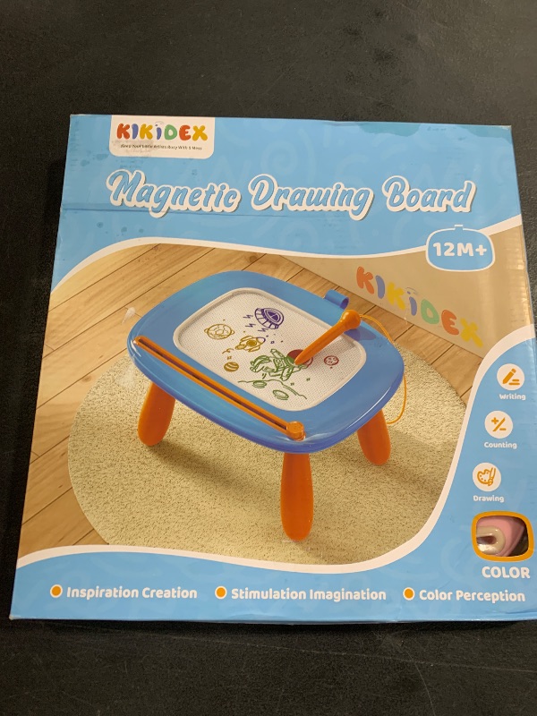 Photo 1 of Kikidex Magnetic Drawing Board, Toddler Girl Toys for 1-2 Year Old, Doodle Board Pad Learning and Educational Toys for 1 2 3 Year Old Baby Kids Birthday Gift(Soft Pink)