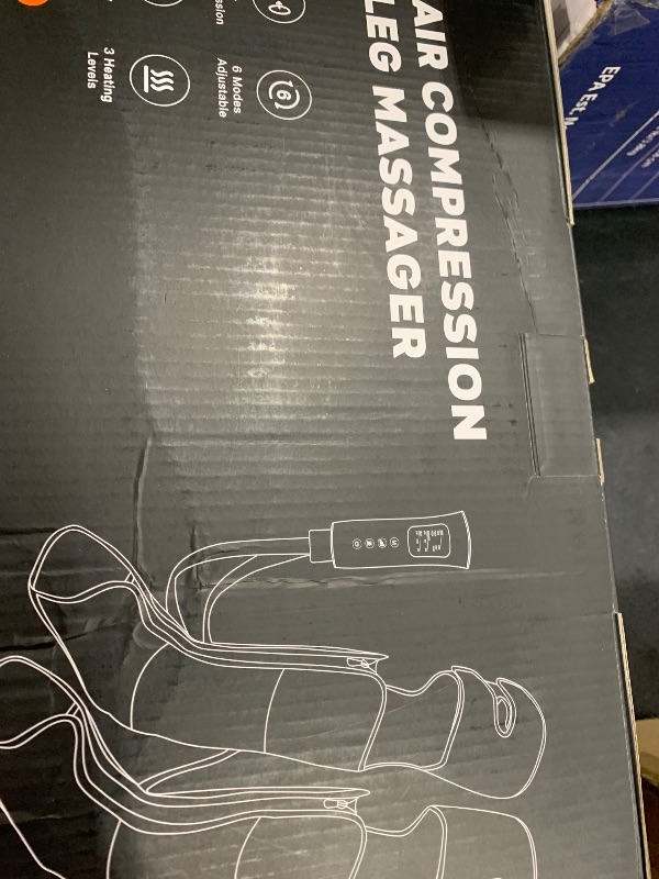 Photo 1 of ITCPRL Leg Massager with Heat and Compression, Foot Calf & Thigh Massage for Circulation and Pain Relief, Leg Compression Massager with Handheld Controller 3 Intensities 6 Modes - FSA HSA Eligible