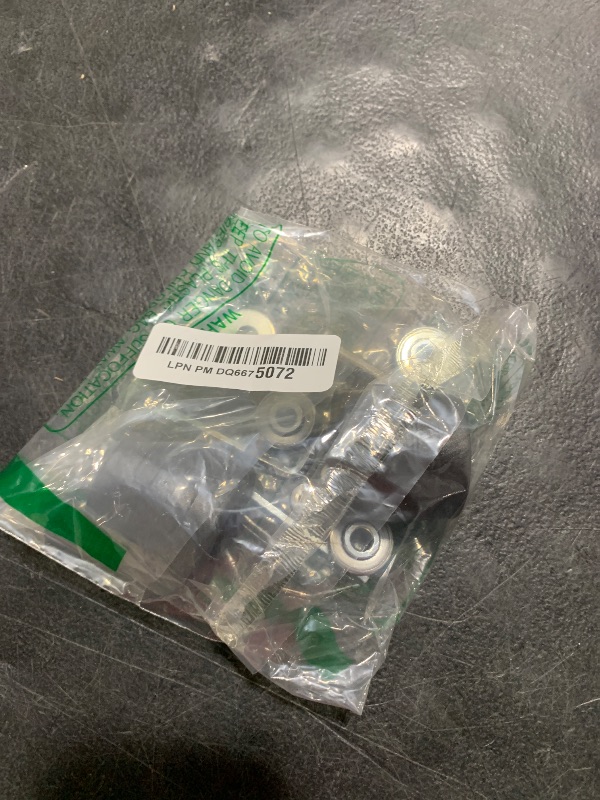 Photo 1 of FASTROHY 2 Set Luggage Suitcase Replacement Wheels Axles Rubber Screw Kit OD 42mm