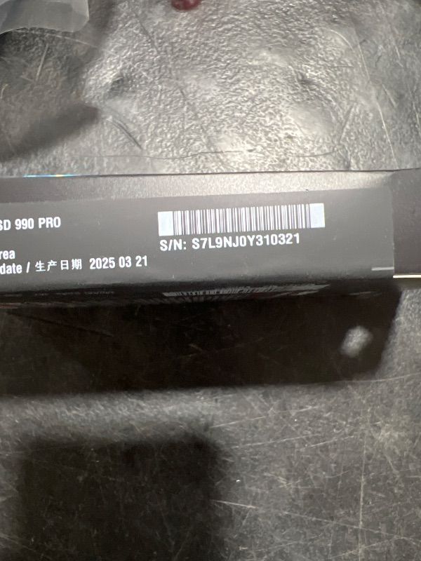 Photo 1 of SAMSUNG 990 PRO SSD NVMe M.2 PCIe Gen4, M.2 2280 Internal Solid State Hard Drive, Seq. Read Speeds Up to 7,450 MB/s for High End Computing, Gaming, and Heavy Duty Workstations, MZ-V9P2T0B/AM