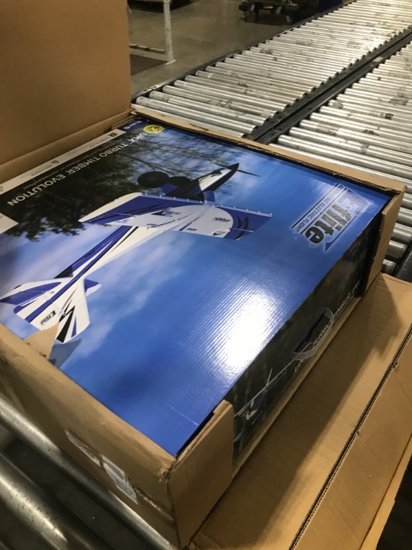 Photo 1 of E-flite RC Airplane UMX Turbo Timber Evolution BNF Basic Transmitter Battery and Charger Not Included with AS3X and Safe EFLU8950 Airplanes B&F Electric