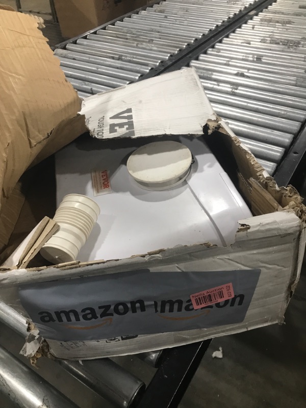 Photo 1 of VEVOR 700W Macerator Pump, 9600 L/h Flow, 32.8 ft/10 m Head, Macerator Sewerage Sump Pump with 3 Water Inlets for Toilet, Basement, Kitchen, Sink, Shower, Bathtub Waste Water Disposal Upflush Machine