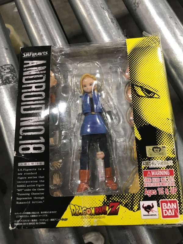 Photo 1 of TAMASHII NATIONS Bandai S.H.Figuarts Android 18 "Dragon Ball Z Action Figure