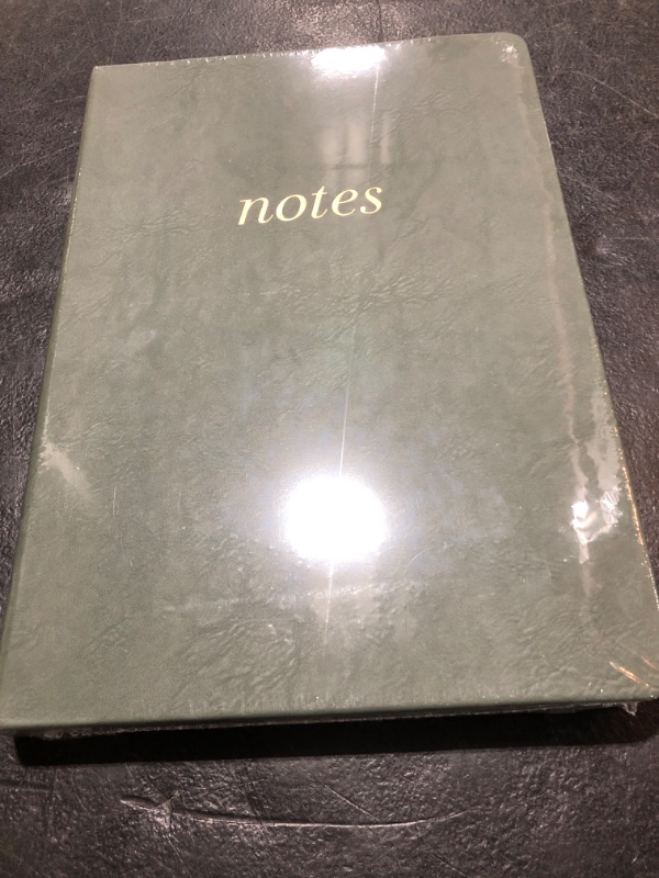 Photo 1 of Lined Journal Notebook for Women, 240 Pages Thick College Ruled Journal for Writing, Hardcover Notebook for Work & Note Taking, Perfect for Office Home School Supplies, B5(7.1" x 10"), Green