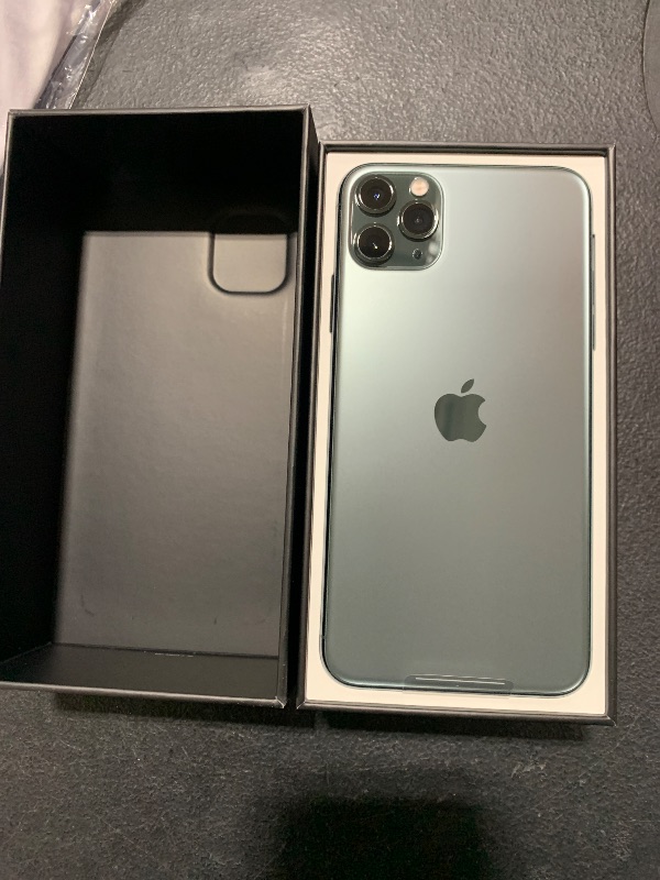 Photo 3 of Apple iPhone 11 Pro Max [64GB, Midnight Green] + Carrier Subscription [Cricket Wireless]