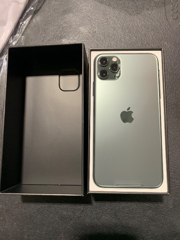 Photo 3 of Apple iPhone 11 Pro Max [64GB, Midnight Green] + Carrier Subscription [Cricket Wireless]