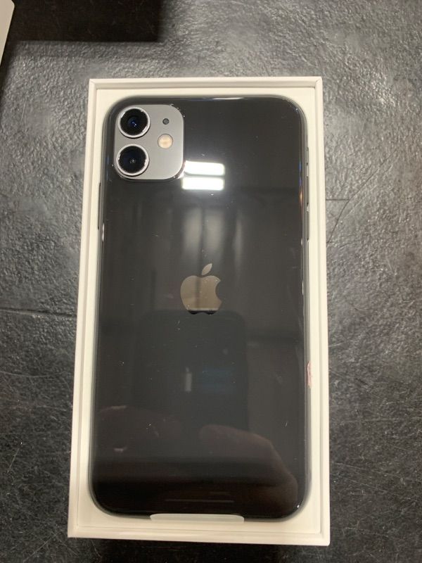 Photo 1 of Apple iPhone 11 [64GB, Black] + Carrier Subscription [Cricket Wireless]