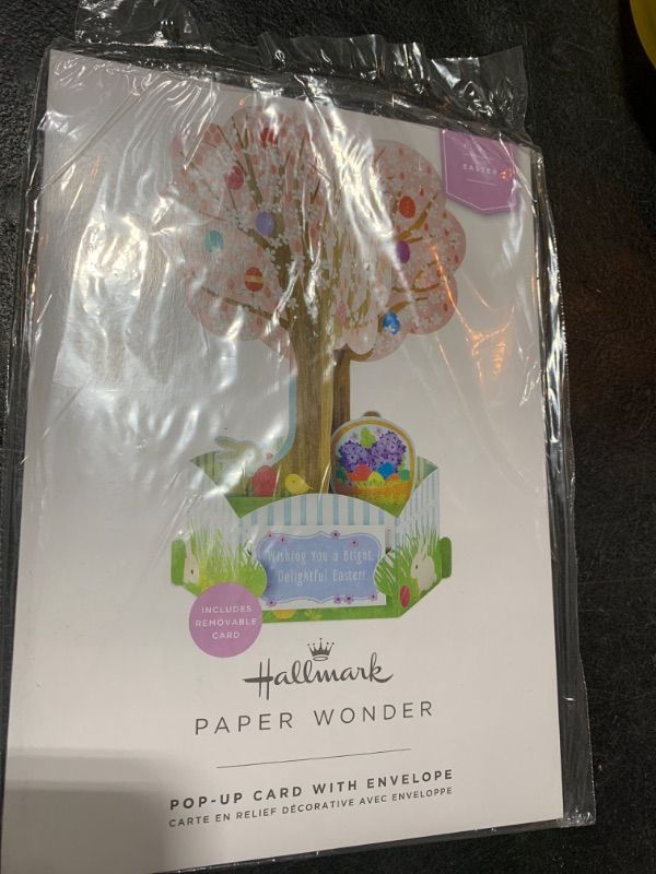Photo 1 of Hallmark Pop Up Easter Card (Displayable Flowering Tree)