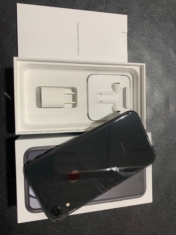 Photo 3 of Apple iPhone XR (64GB, Black) [Locked] + Carrier Subscription   cricket wireless 