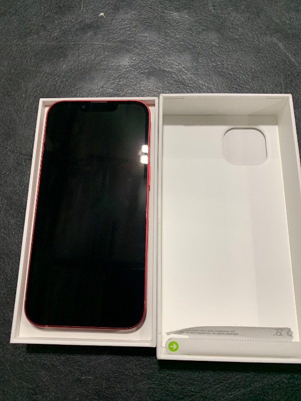 Photo 4 of Apple iPhone 13 (128GB, (Product) RED) [Locked] + Carrier Subscription  CRICKET WIRELESS 