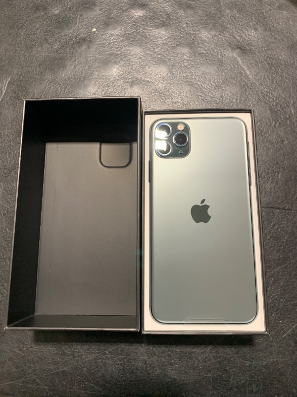 Photo 3 of Apple iPhone 11 Pro Max [64GB, Midnight Green] + Carrier Subscription [Cricket Wireless]