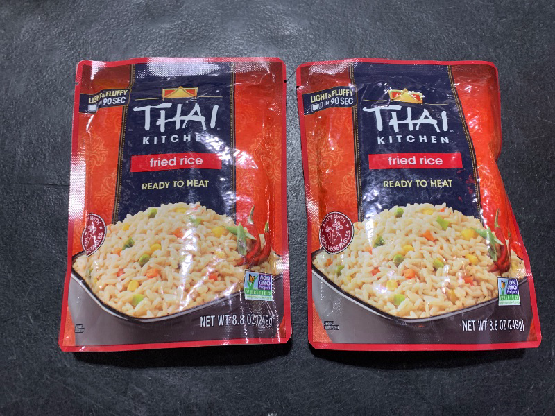 Photo 2 of 2  PACK Thai Kitchen Fried Rice, 8.8 oz  BB 12-14-2024