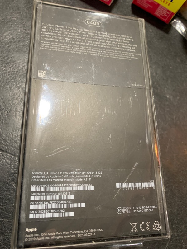 Photo 6 of Apple iPhone 11 Pro Max [64GB, Midnight Green] + Carrier Subscription [Cricket Wireless]