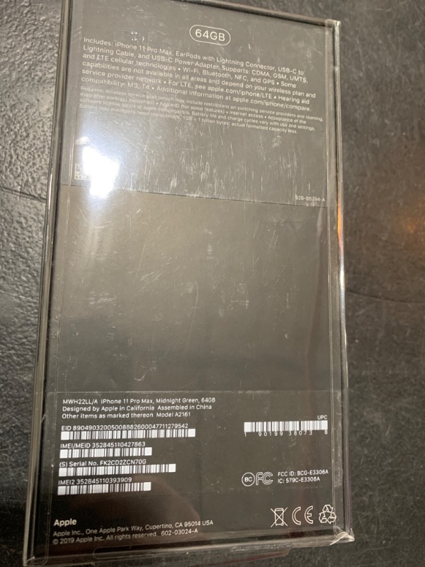 Photo 6 of Apple iPhone 11 Pro Max [64GB, Midnight Green] + Carrier Subscription [Cricket Wireless]