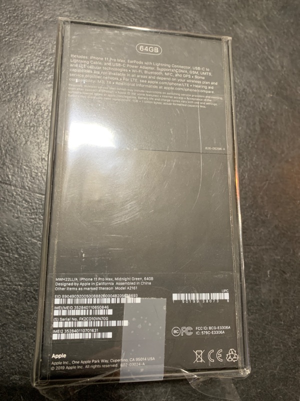 Photo 6 of Apple iPhone 11 Pro Max [64GB, Midnight Green] + Carrier Subscription [Cricket Wireless]