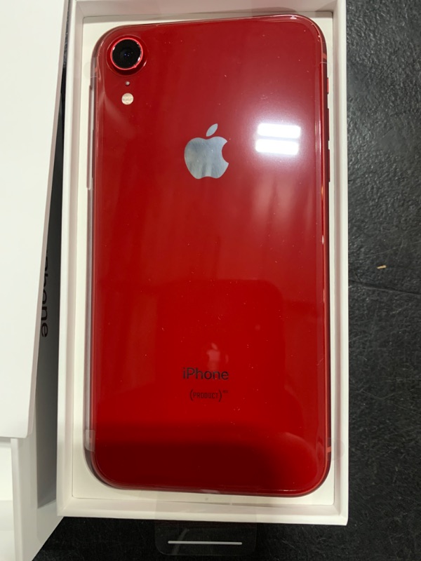 Photo 4 of Apple iPhone XR (64GB, (PRODUCT)RED) [Locked] + Carrier Subscription