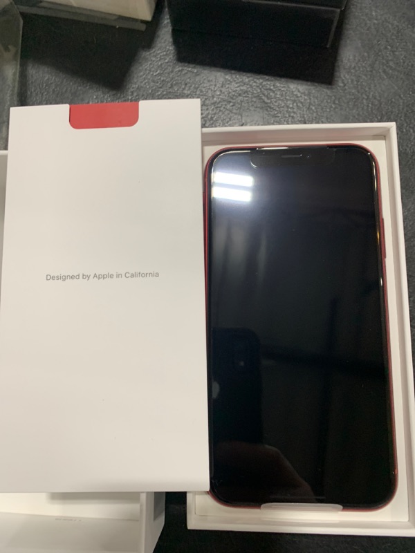 Photo 3 of Apple iPhone XR (64GB, (PRODUCT)RED) [Locked] + Carrier Subscription