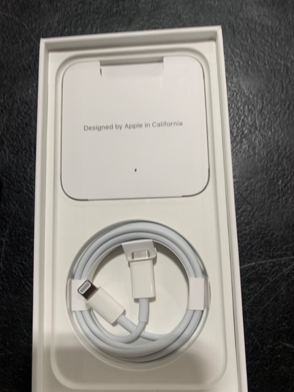 Photo 1 of Apple iPhone 12 (128GB, White) [Locked] + Carrier Subscription