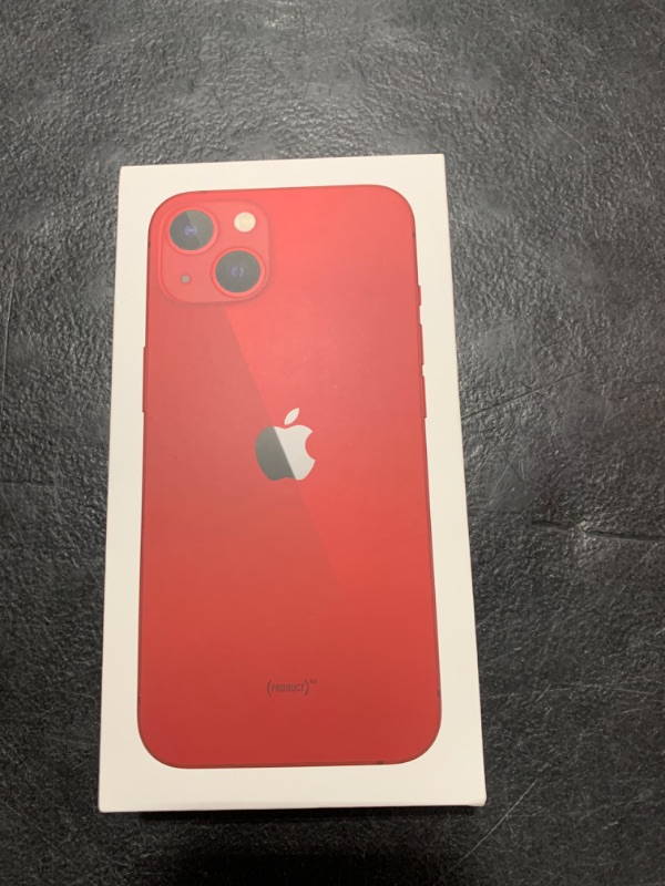 Photo 2 of Apple iPhone 13 (128GB, (Product) RED) [Locked] + Carrier Subscription