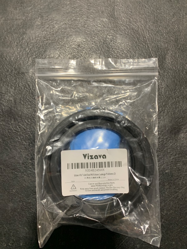 Photo 1 of 2Pcs RV Toilet Seal Ring with Gloves,RV Toilet Flush Ball Seal Gasket Replacement 385311658 Kit compatible for Dometics 300/310/320 RV Toilet Parts,Sealing Performance Solves Camper Leakage and Stink