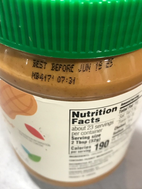 Photo 3 of 365 By Whole Foods Market, Peanut Butter Creamy Unsweetened No Salt Organic, 26 Ounce