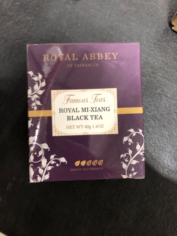 Photo 2 of Royal Abbey Royal Mi-Xiang Black Tea- EXP 08/2027