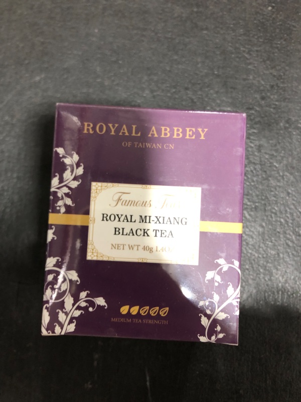 Photo 2 of Royal Abbey Royal Mi-Xiang Black Tea- EXP 08/2027