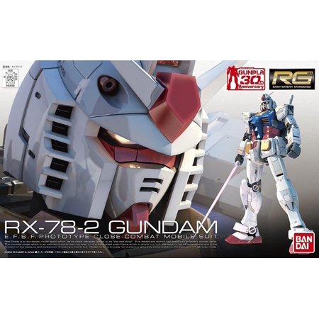 Photo 1 of Mobile Suit dam RX-78-2 Gundam Real Grade 1:144 Scale Model Kit