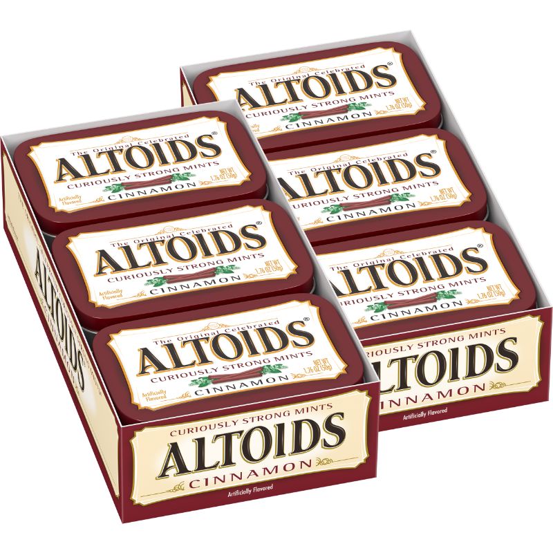 Photo 1 of Altoids Cinnamon Mints, 21.12 Oz., 12/Pack (209-00484)