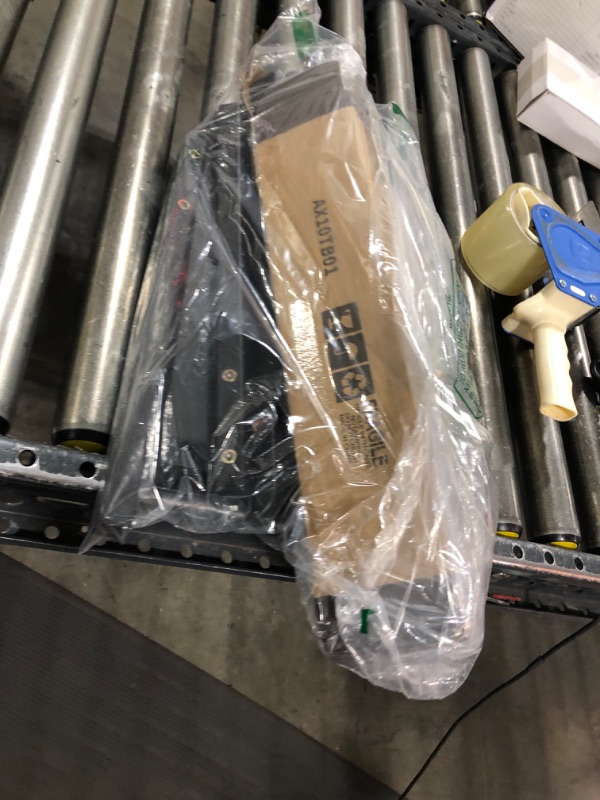 Photo 1 of Universal TV Stand, Table Top TV Stand Base Replacement for Most 37 to 86 Inch LCD LED TVs, 7 Height Adjustable TV Legs with Cable Management Hold up to 150lbs, Max VESA 800x600mm, Black AX10TB01