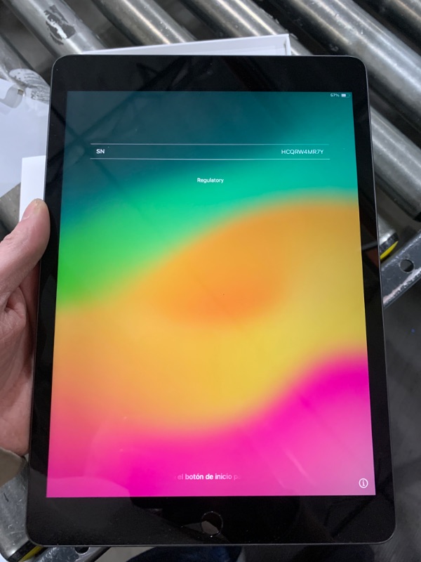 Photo 5 of Apple iPad (9th Generation): with A13 Bionic chip, 10.2-inch Retina Display, 64GB, Wi-Fi, 12MP front/8MP Back Camera, Touch ID, All-Day Battery Life – Space Gray