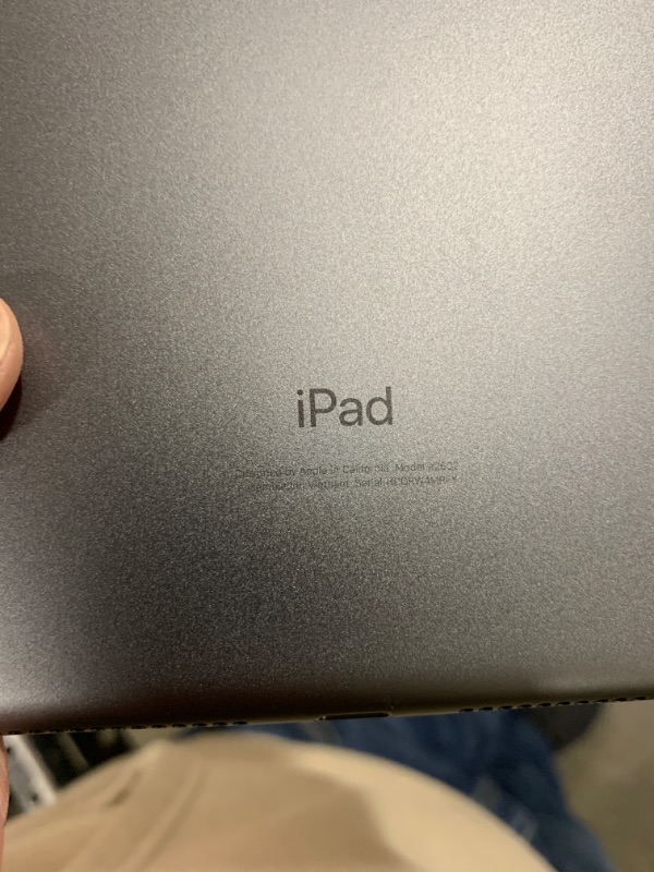 Photo 7 of Apple iPad (9th Generation): with A13 Bionic chip, 10.2-inch Retina Display, 64GB, Wi-Fi, 12MP front/8MP Back Camera, Touch ID, All-Day Battery Life – Space Gray