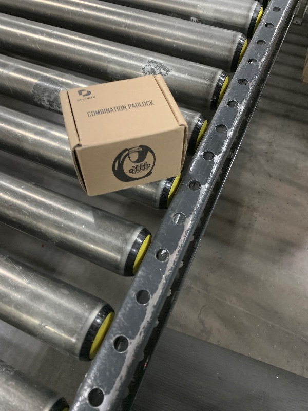 Photo 1 of DELSWIN 4 Digit Combination Lock Disc Padlock with Hardened Steel Shackle Outdoor Combo Lock for Outdoor Gate Sheds,Storage Unit,Garage,Fence,Gym Locker(2 Pcs)