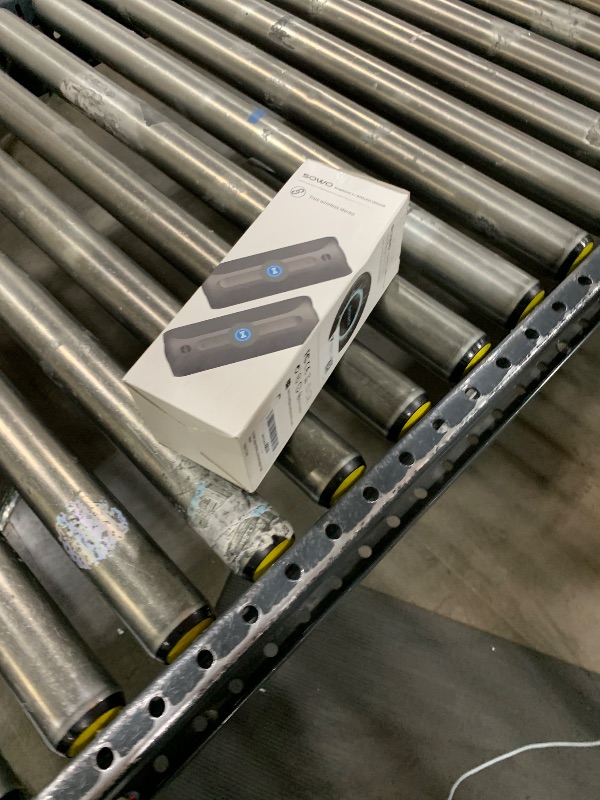 Photo 1 of Wireless Portable Speaker,IPX7 Waterproof Bluetooth Speaker, 25W Loud Stereo Sound, Bassboom Technology, TWS Pairing, Built-in Mic, 16H Playtime with Lights for Home Outdoor - Black