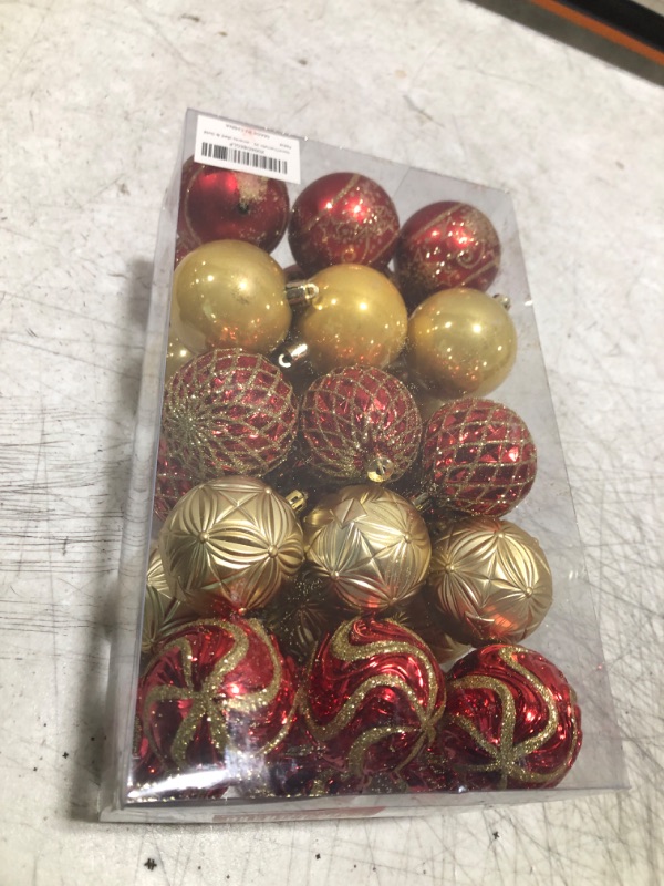 Photo 1 of  Decor Ornaments, Red and Gold