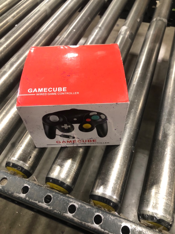 Photo 1 of Reiso Gamecube Controller, 2 Pack NGC Classic Wired Controller for Wii Game cube Console (Clear Purple and Clear White)