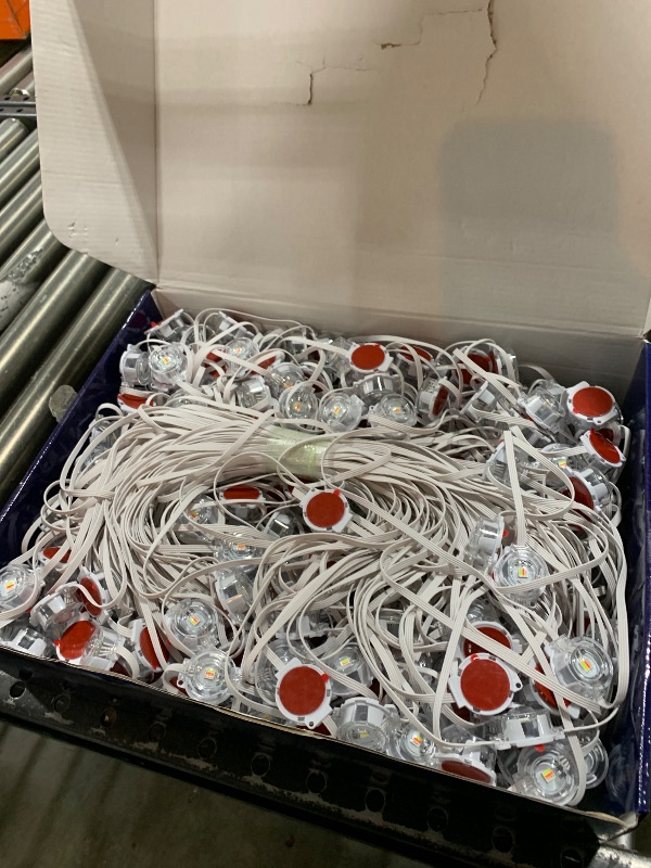 Photo 1 of DIERLIGHT 500FT Permanent Outdoor Lights, RGB LED Eaves Lights with APP/Remote Control, (2 Rolls of 250FT)