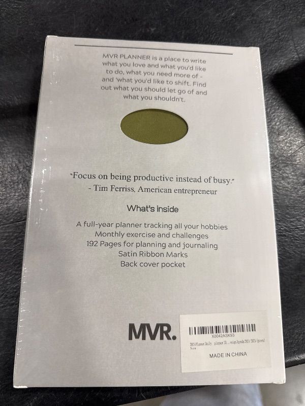 Photo 1 of 2024 Planner Daily planner 2024 Weekly planner notebook Monthly planner 2024 Budget planner 2024 A5 size 8.4" x 5.9" 208 pages Leatherette fabric with rich interior Agenda 2024