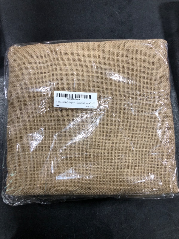 Photo 2 of KBOROVER 2 Pack 47x63 in Large Size Size Burlap for Plants in Winter,Reusable Burlap Winter Plant Cover Bags for Outdoor Plants with Drawstring and Zippe (2Pack Large-47" x 63")