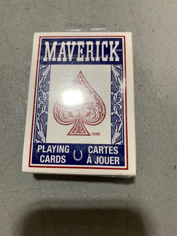 Photo 1 of U.s. Playing Card Maverick Poker Playing Cards