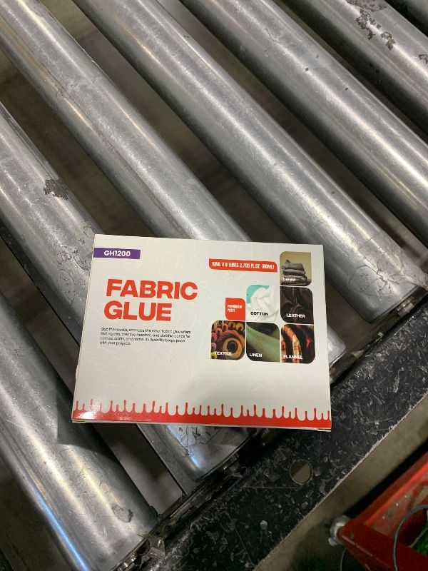Photo 1 of Fabric Glue Permanent (10 ML x 8), Fabric Glue for Clothing Permanent Washable for Rhinestones, Patches, Clothes, Denim, Leather, Polyester, Fabrics, Doll Repair, Flannel, Cotton & More