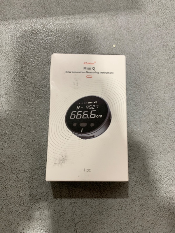 Photo 1 of Digital Tape Measure Rechargeable Small Smart Long Distance Rolling Measuring Tool for Flat Curved Diameter Odd Shape High Precision Father's Gift