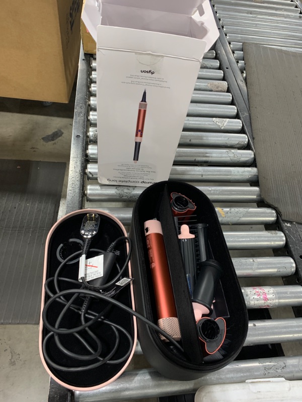 Photo 2 of Dyson Special edition Airwrap™ Complete long multi-styler in Strawberry bronze and blush pink with Detangling comb